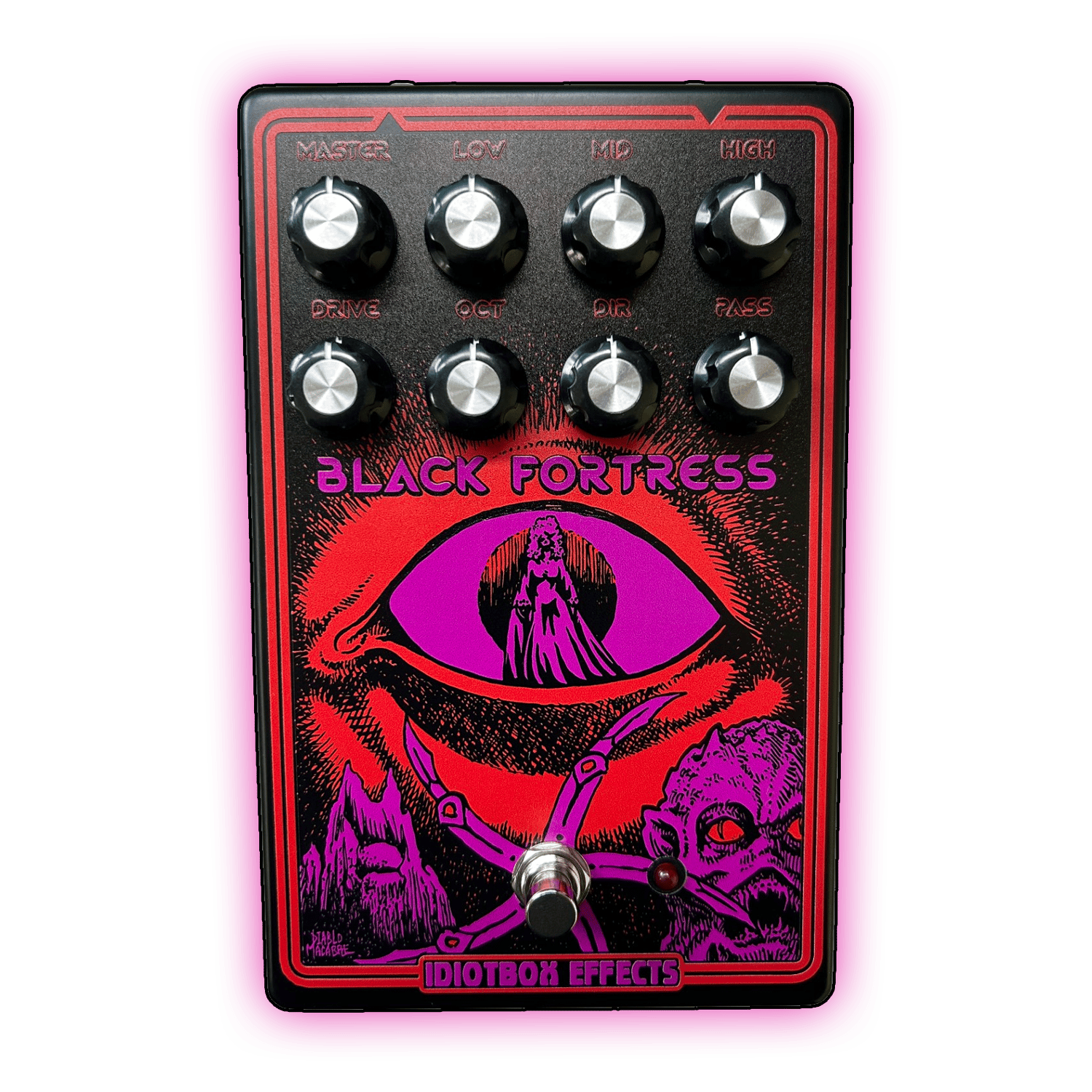 Black Fortress Bass Distortion | IdiotBox Effects